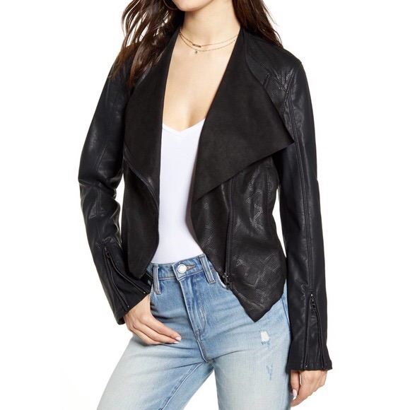 Blank Nyc Leather And Suede Jacket